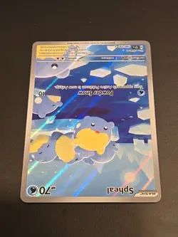 Spheal 199/191 Illustration Rare SV08 SSP Surging Sparks Pokemon TCG NM MINT EN - Image 3