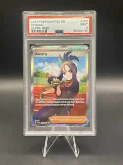 Pokemon Dendra 250/193 Paldea Evolved Ultra Rare Full Art Holo PSA 9 - Image 1