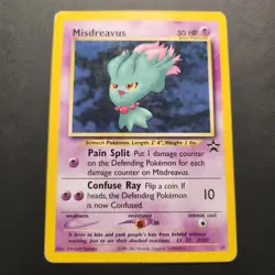 2001 Misdreavus #39 - Black Star Promo Non-Holo Rare - Pokemon TCG - MP - Image 1