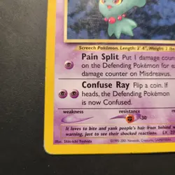 2001 Misdreavus #39 - Black Star Promo Non-Holo Rare - Pokemon TCG - MP - Image 4