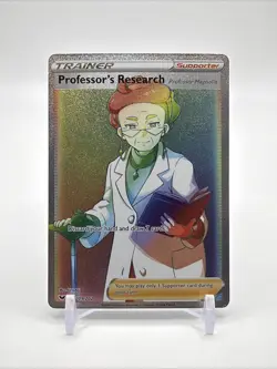 2020 Pokemon TCG SWSH Sword & Shield Secret Rare 209/202 Professor's Research - Image 1
