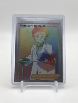 2020 Pokemon TCG SWSH Sword & Shield Secret Rare 209/202 Professor's Research - Image 3