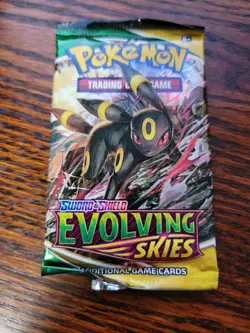 Evolving Skies Pokemon TCG Booster Packs Art Set (4 Packs) FACTORY SEALED - Image 5