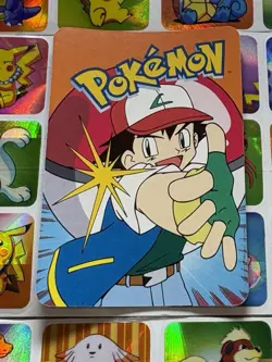 Pokemon 151 Vintage Pocket Monsters Vending HOLO Prism Sticker 2000 Nintendo - Image 5