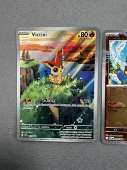 Victini 208 Scarlet & Violet Black Star Promo Victini 012/086 Pokeball MINT - Image 3