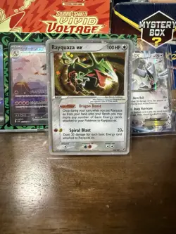 Pokemon TCG: Rayquaza EX 102/107 Deoxys Holo LP- - Image 1