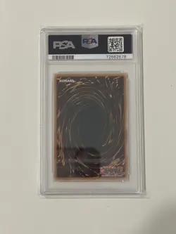 YUGIOH - The Winged Dragon Of RA - LED7-EN000 - Ghost Rare - 1st Edition - PSA 9 - Image 2