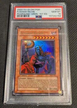 Yugioh Fushioh Richie PGD-031 1st Edition Ultra Rare PSA 10 Gem Mint! - Image 1