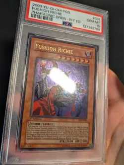 Yugioh Fushioh Richie PGD-031 1st Edition Ultra Rare PSA 10 Gem Mint! - Image 3