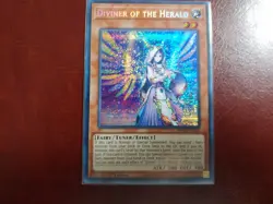 Yugioh DIVINER OF THE HERALD MP22-EN056 Prismatic Secret Rare NM - Image 1