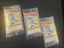 3x Yugioh SEALED LART Dark Magician Girl LART-EN019 English Ultra Rare! - Image 1