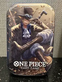(1) NEW SEALED One Piece TCG Card Game Mini Tin Vol. 2 Sabo two packs OP-13 - Image 2