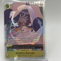 Jewelry Bonney OP13-108 Character One Piece Carrying on His Will SR Foil - Image 1