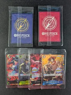 2026 One Piece LUFFY/ ACE Assorted Promo Tin Pack Vol. 1 & 2 Stamped JPN Lots - Image 2