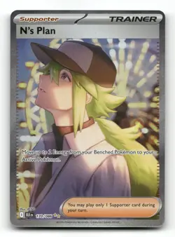 N's Plan 170/086 - Black Bolt - Pokemon Card NM/M - Image 1