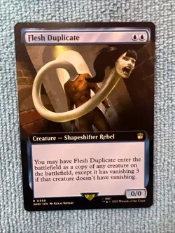 Flesh Duplicate 0359 MTG (Extended Art) NM - Image 1