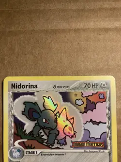Nidorina Pokemon Card Dragon Frontiers 34/101 Holo LP - Image 3