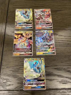 Pokemon Gx Lot Holo Rare (5 Cards) - Image 1