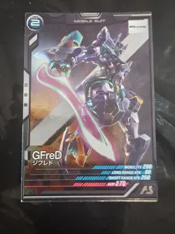 GFreD Gundam Arsenal Base Foil Rare Japanese Bandai FQ03-035 Card - Image 1
