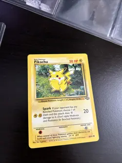 Pokemon TCG Pikachu Card Red Cheeks, 60/64 - Image 1