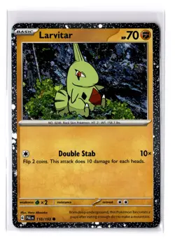 Larvitar (Cosmo Foil) - 110/193 Misc. Cards & Products Holo - NM - POKEMON TCG - Image 1