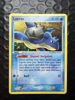 Lapras 2006 EX Legend Maker 8/92 Holo Pokemon Card - LP - Image 1