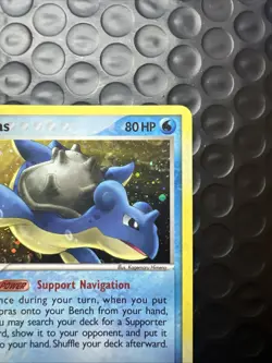 Lapras 2006 EX Legend Maker 8/92 Holo Pokemon Card - LP - Image 3