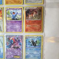 Pokemon TCG 9 Card Lot Regular Kyurem Skarmory White Kyurem Wobbuffet Throh - Image 5