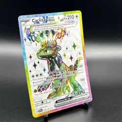 Pokemon TCG Cyclizar EX Sv08: Surging Sparks Holo Ultra Rare Card 228/191 - Image 2