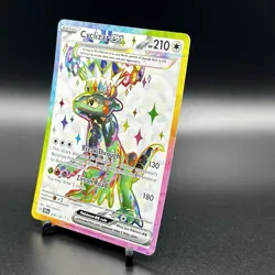 Pokemon TCG Cyclizar EX Sv08: Surging Sparks Holo Ultra Rare Card 228/191 - Image 3