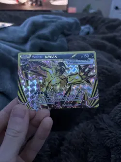 Yveltal TCG Break Steam Siege Holo Rare Card 66/114 LP Condition - Image 1