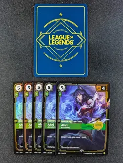2025 Riftbound League of Legends AHRI #066/298 Promo Cards Launch Exc ENG Lots - Image 2