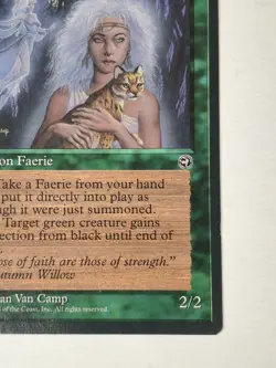 Magic the Gathering MTG 1995 Homelands Card -- Willow Priestess BB - Image 4