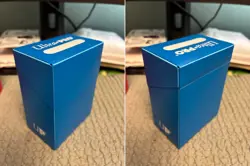 Lot of 5 Ultra Pro Deck Boxes Green, Blue, Black, Red, White - Image 4