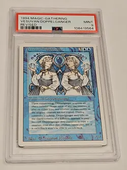PSA 9 Vesuvan Doppelganger Revised - Magic The Gathering Revised 1994 - Image 1