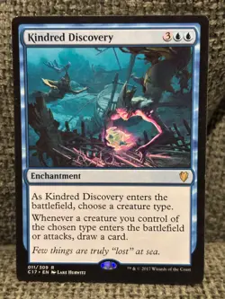 Kindred Discovery Commander Legends: Battle for Baldur's Gate MTG - Image 1