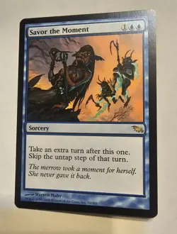 Savor the Moment Shadowmoor MTG Magic The Gathering NM - Image 1
