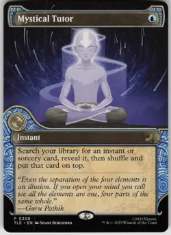 MTG Mystical Tutor (Showcase) Normal NM Avatar: The Last Airbender: Magic 308 - Image 1