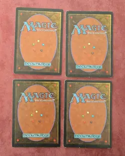 MTG 4 x 3rd Edition FOREST (C) SP - Image 2