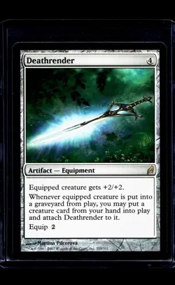 2007 MTG Magic the Gathering LRW Lorwyn #255 Deathrender - Image 1
