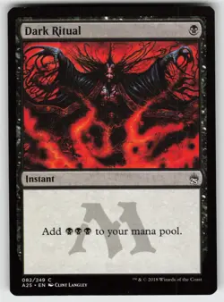 Dark Ritual C Masters 25 82 MTG - Image 1