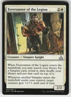 Forerunner of the Legion U Rivals of Ixalan 9 MTG - Image 1