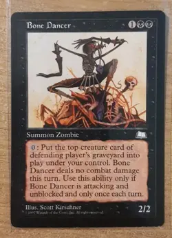 1997 MAGIC THE GATHERING WEATHERLIGHT BONE DANCER TD25 - Image 1