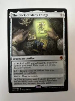 The Deck of Many Things Adventures in the Forgotten Realms Regular - Image 1