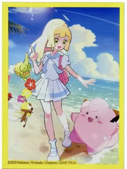 Lillie Premium Tournament Collection Individual Card Sleeve Pokemon Original 1x - Image 1