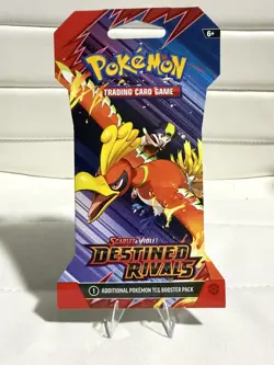 (HEAVY)🔥 32.80g Pokemon TCG Destined Rivals Sleeved Booster Pack Factory Sealed - Image 2