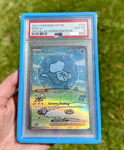 Pokemon Mew ex Bubble Mew PSA 10 Gem Mint 232/091 SIR SV Paldean Fates 2024 - Image 1