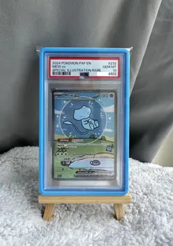 Pokemon Mew ex Bubble Mew PSA 10 Gem Mint 232/091 SIR SV Paldean Fates 2024 - Image 3