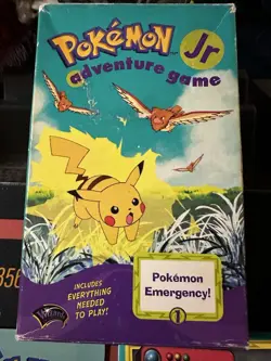 Vintage Pokemon Jr Adventure Game ~ Pokemon Emergency! - Nintendo OPEN BOX READ - Image 1