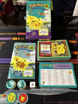 Vintage Pokemon Jr Adventure Game ~ Pokemon Emergency! - Nintendo OPEN BOX READ - Image 2